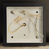 Mirror space age wall sconces