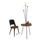1950s tripod floor lamp