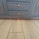 Buffet syrien gris anthracite et cuivre