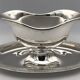 Saucière en métal argenté christofle modèle perle