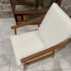 60s armchair reupholstered in loop