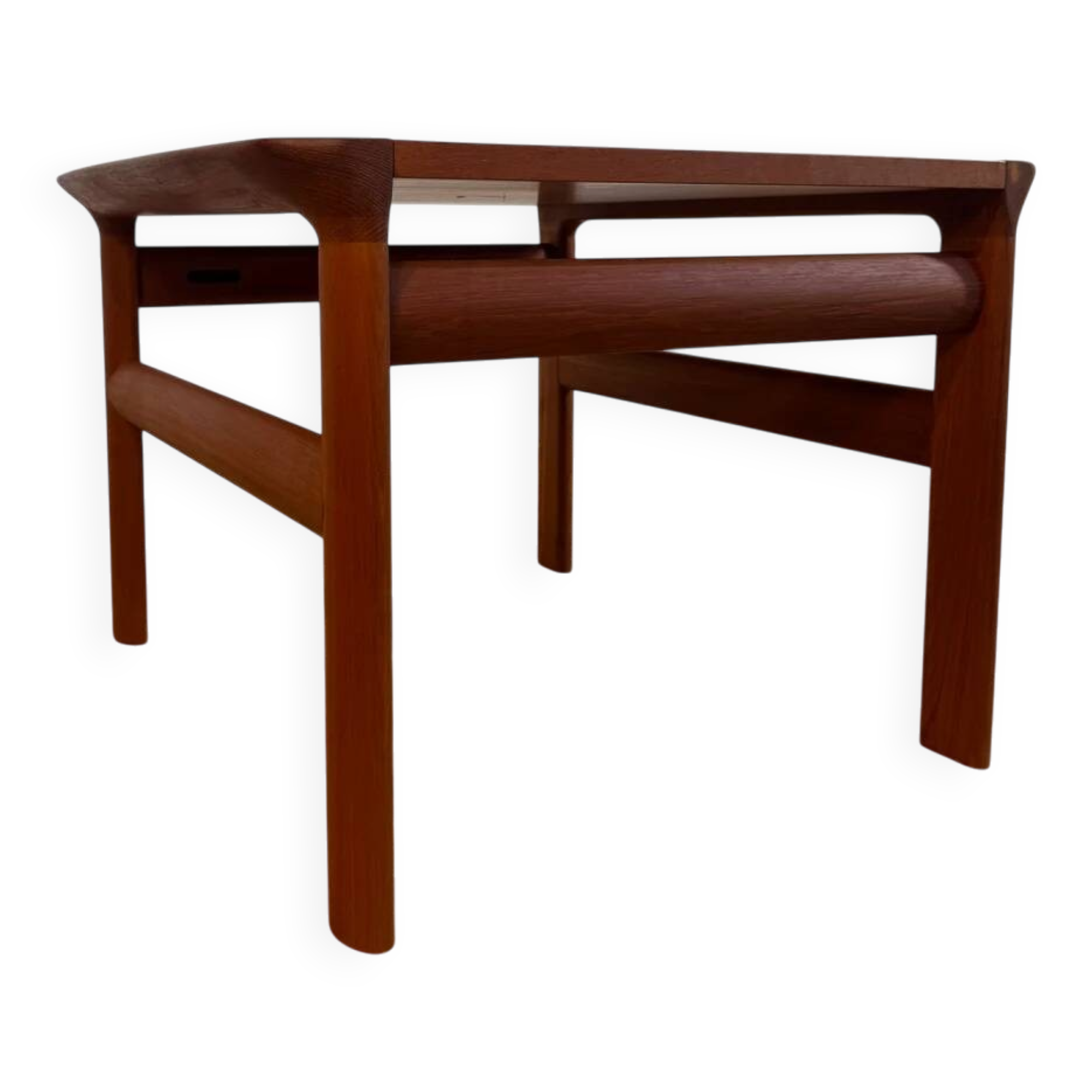 Table basse en teck, Danemark, années 1960