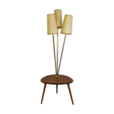Lampadaire tripode avec tablette 60