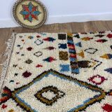 Handmade Moroccan Berber rug 245 x 154 cm