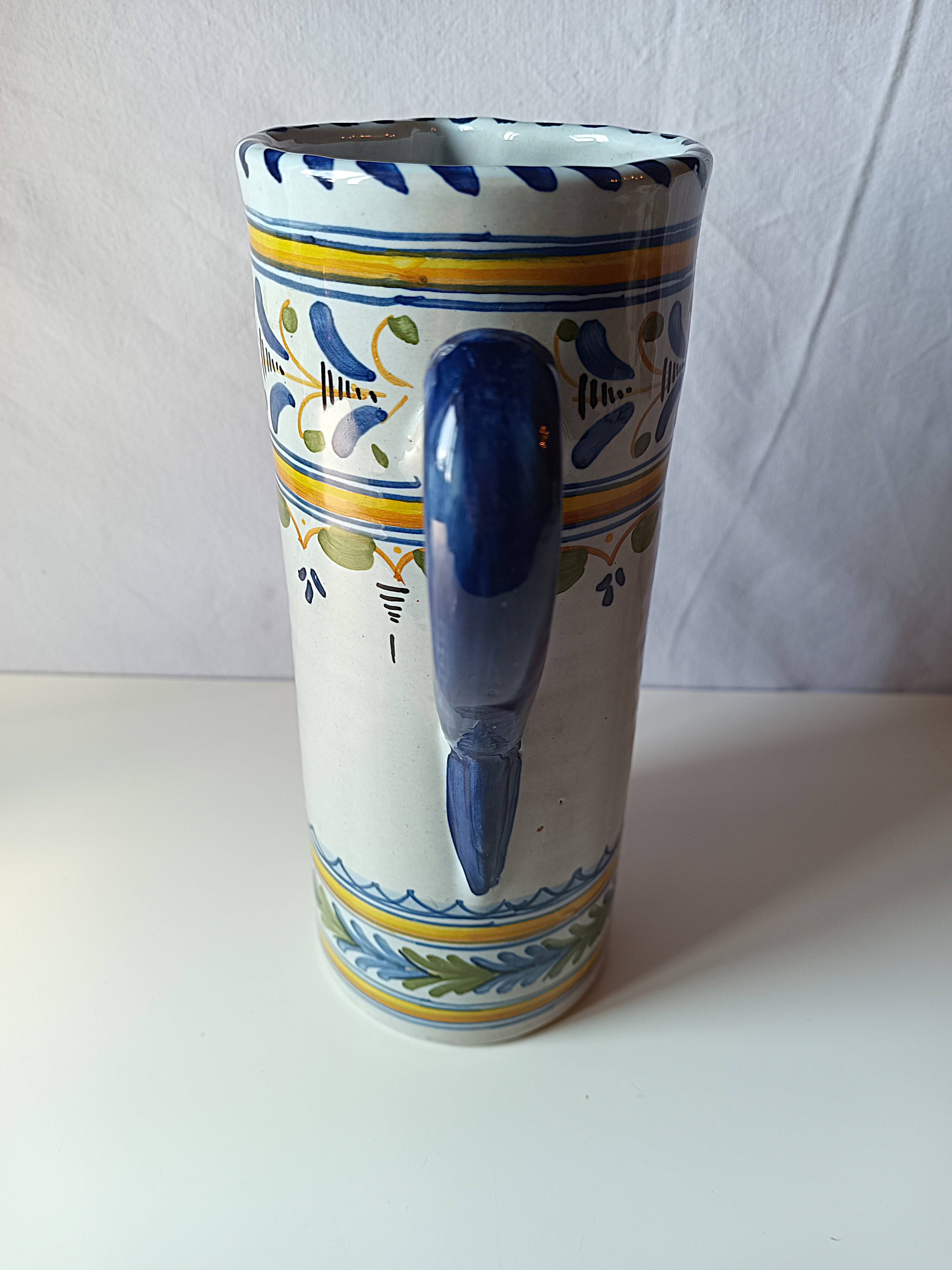 Talavera ceramic pitcher set