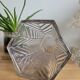 Pressed glass vase