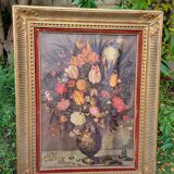 Still life Bouquet of flowers in oil