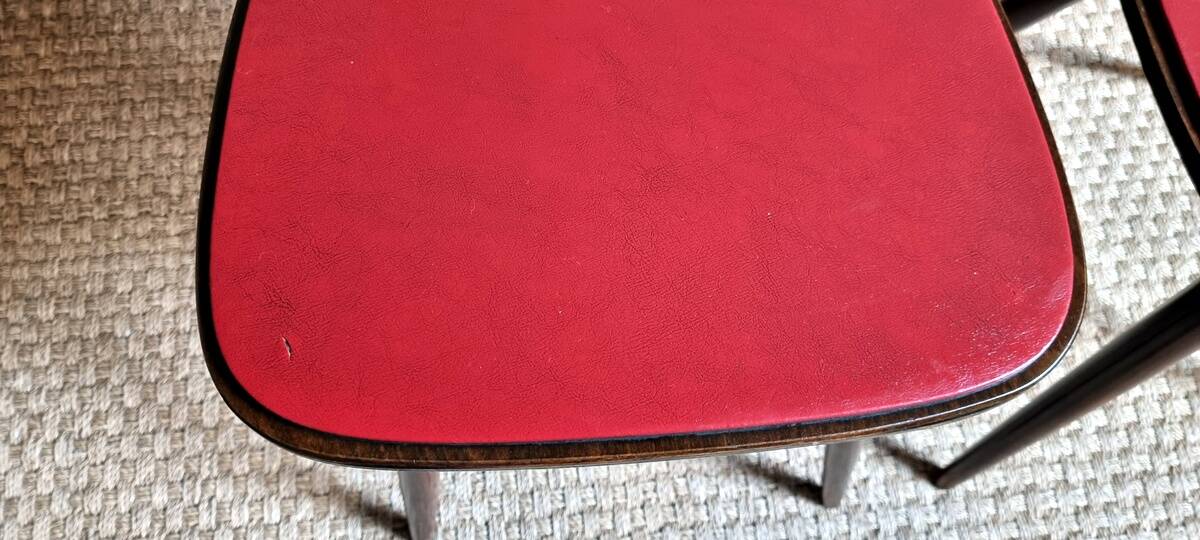 Pair of Scandinavian bistro chairs from the 60s