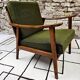 Fauteuil scandinave vintage 1960"