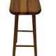 Vintage bar stool plant stool pinewood pinewood 1960s