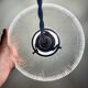 Vintage holophane glass lampshade pendant light