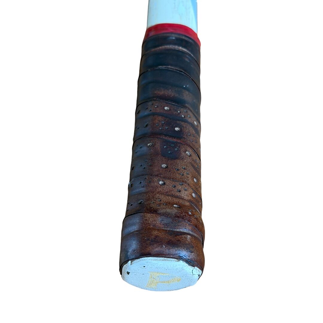 Vintage Pinguin rackets from the 1960s.