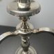 Pair of candlesticks, 12 gram silver plating, Fabiora, Paris, luxury