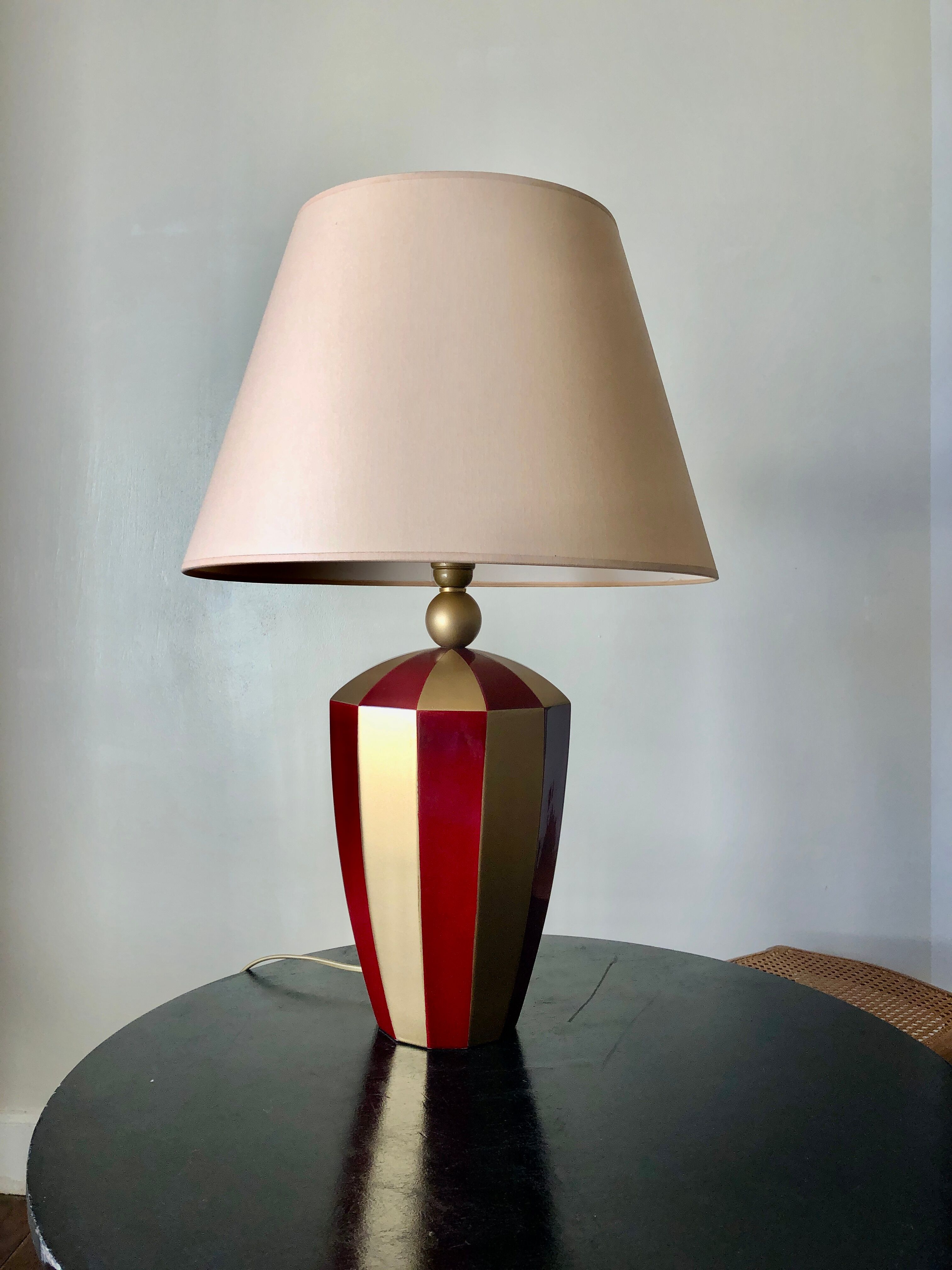 Lamp House The Dolphin red and gold