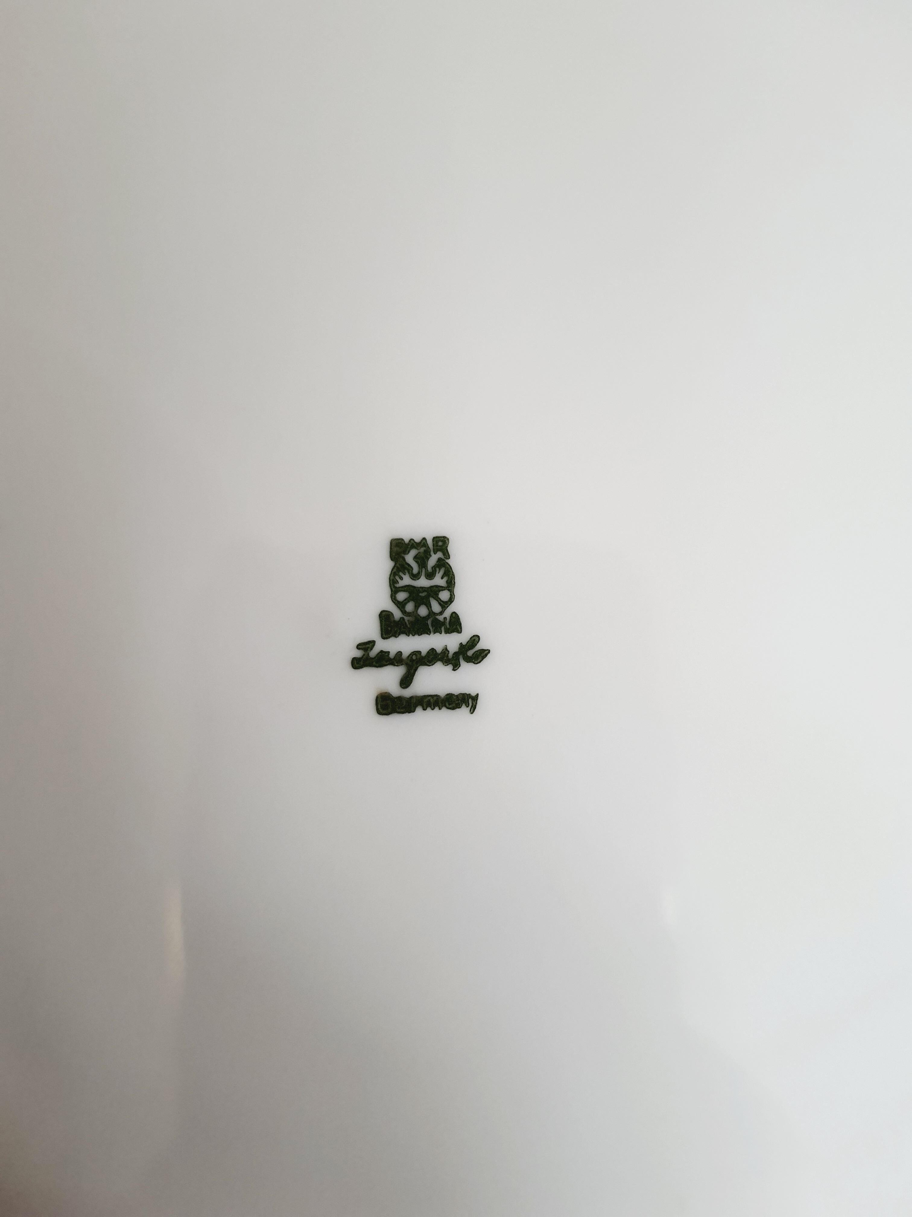 Limoges & Bavaria porcelain dessert service