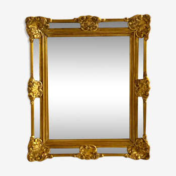 Miroir pareclose style Louis XVI 33x39cm