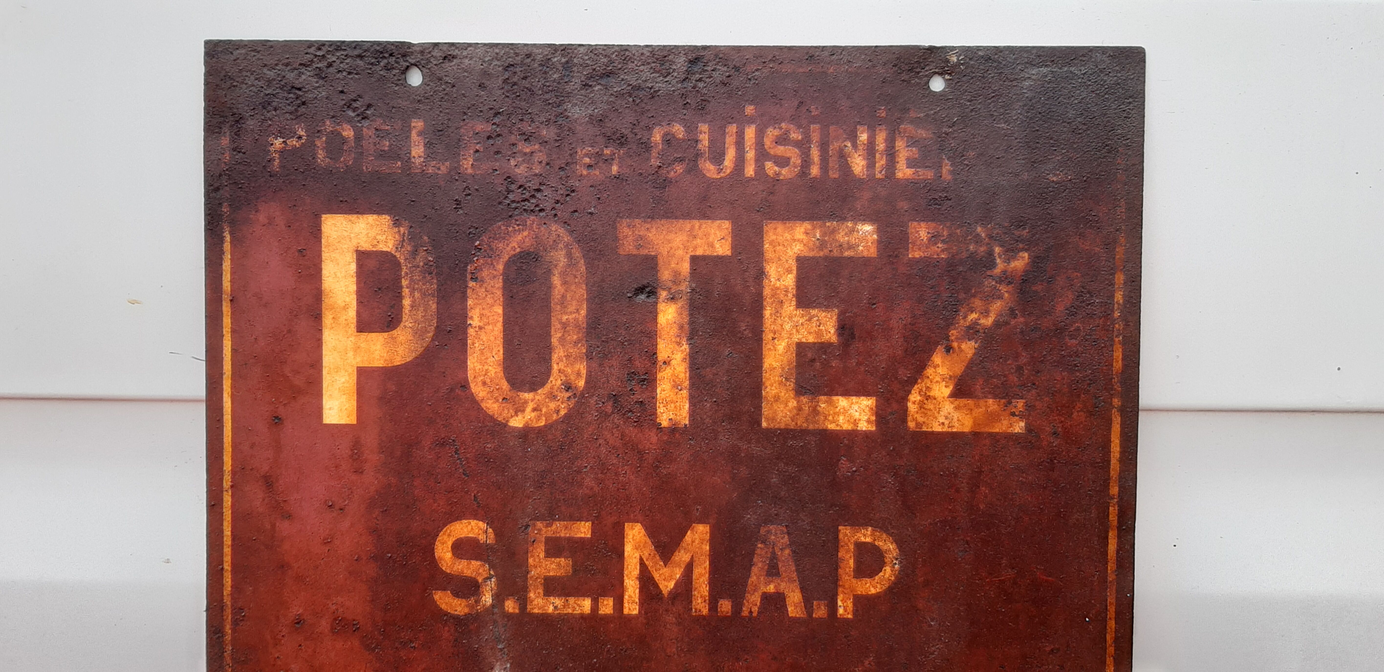 Plate Tole Pub Potez Semap