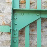 Riveted plain iron gate