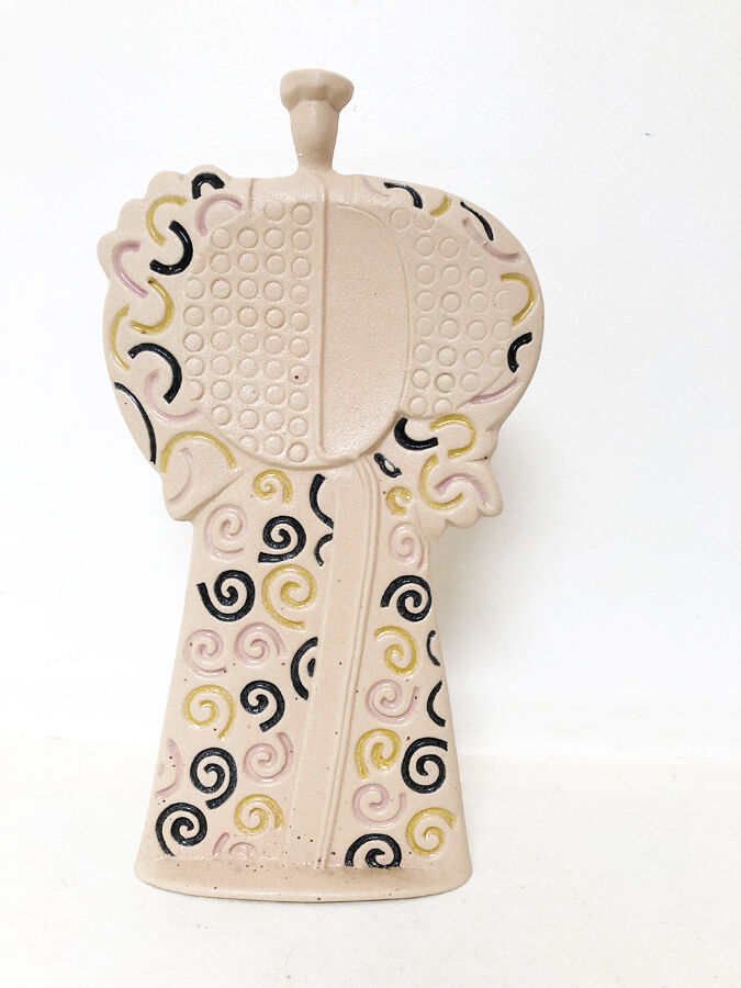 Pink man, ceramiche chiminazzo, 1970