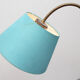 Lampadaire des années 1950 en bleu clair