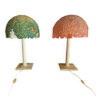 Pair of table lamps