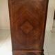 Commode 1940 bois marqueté et marbre