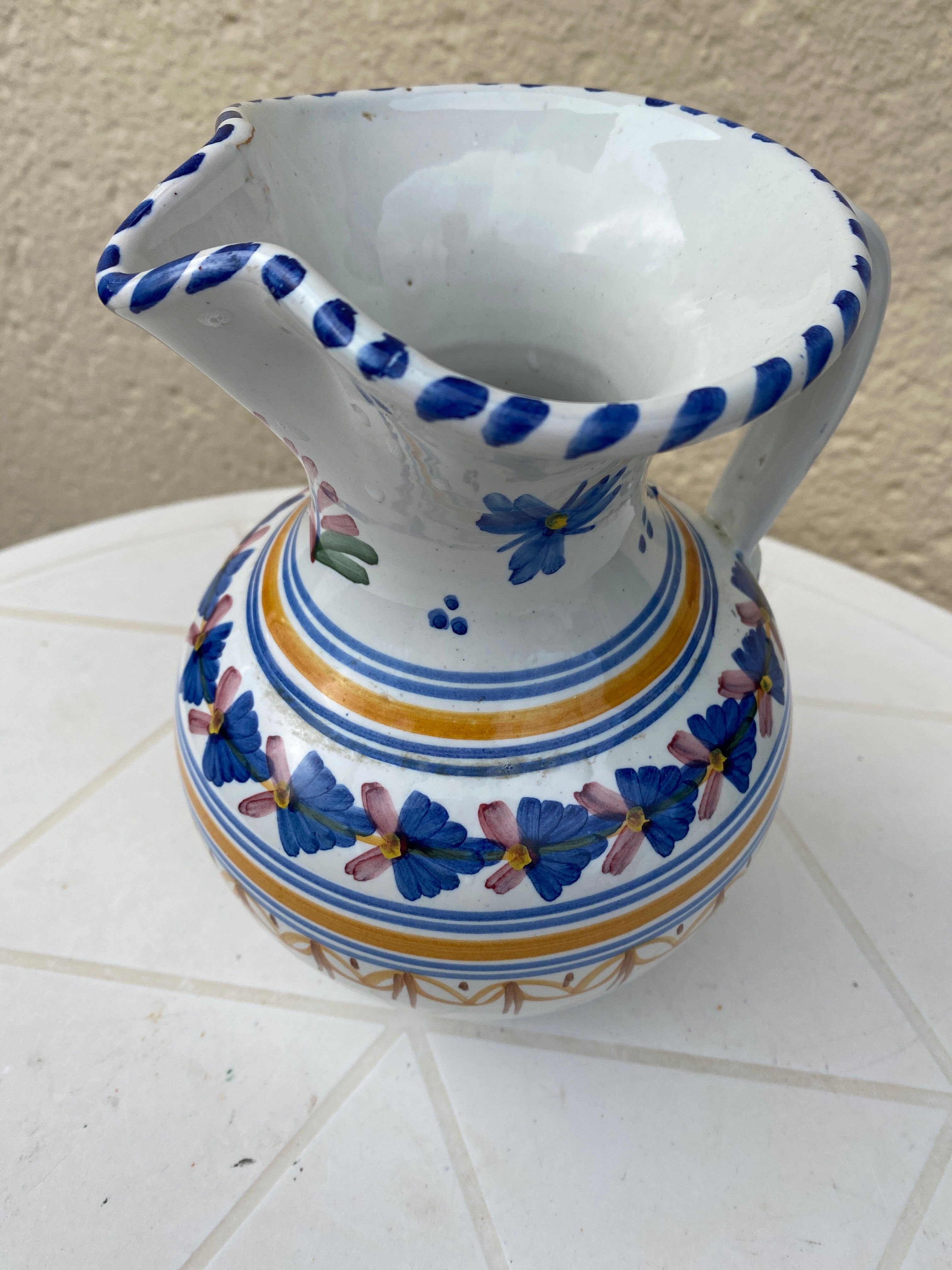 Vintage Talavera Handcrafted Pitcher