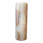 Vase rouleau en onyx h=20cm