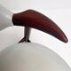 Grey colored cowhorn chair, 1970s