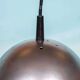 Ball lamp, raw brutalism, 1970s.