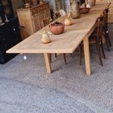 Table de ferme extensible