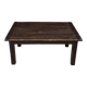 Table basse rectangulaire en bois massif