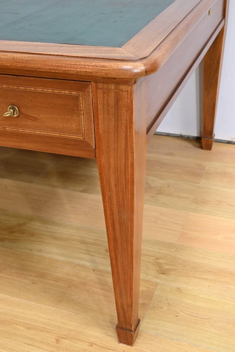 Important architect's desk in mahogany - 1920
