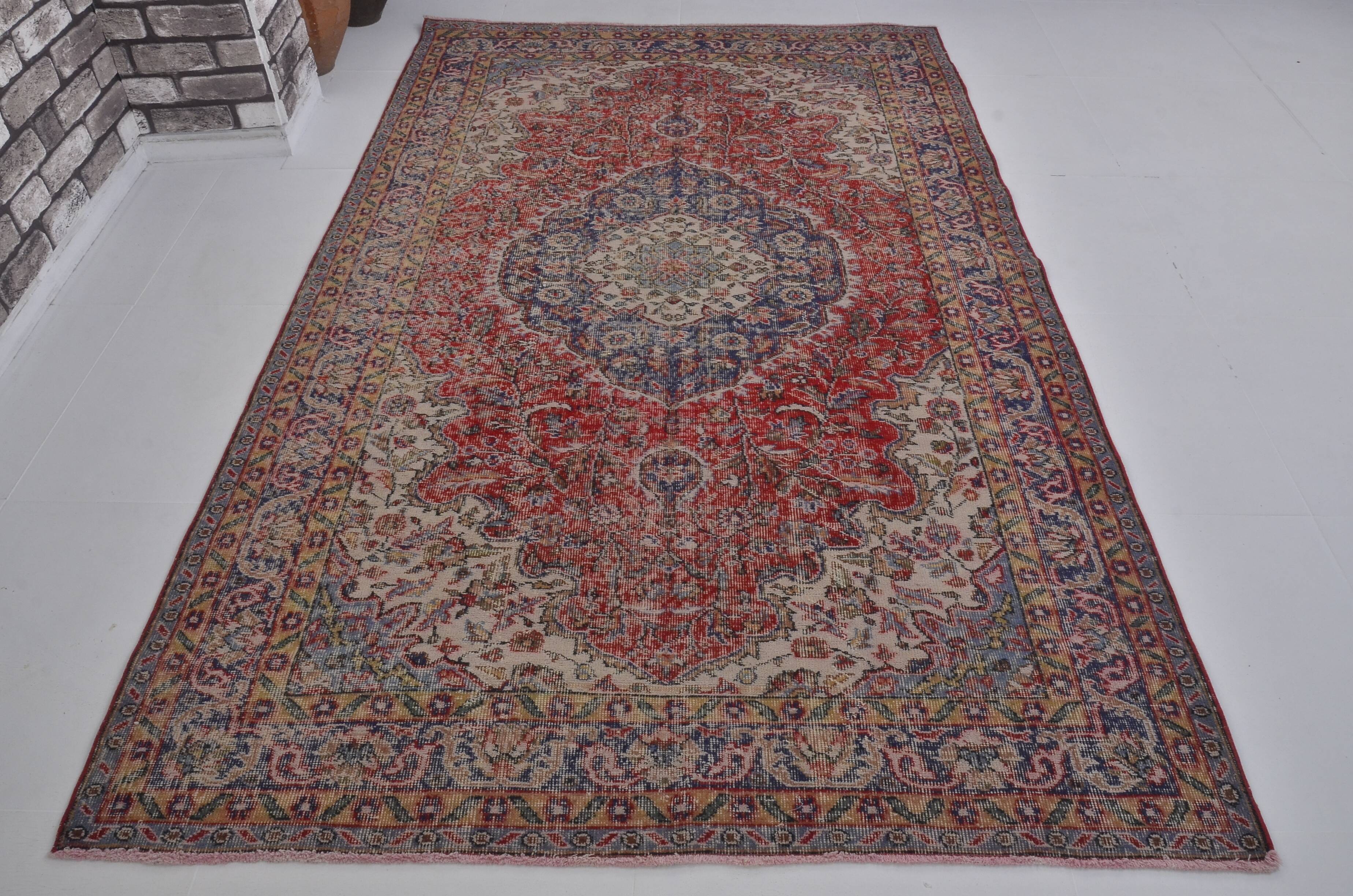 Geometric Design Oushak Rug sku 2320