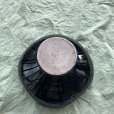 Flamed enamelled ceramic candle holder