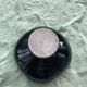 Flamed enamelled ceramic candle holder
