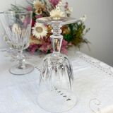 9 vintage red wine glasses
