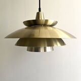Vintage suspension by Bent Nordsted for Lyskaer, Denmark, 1960s.