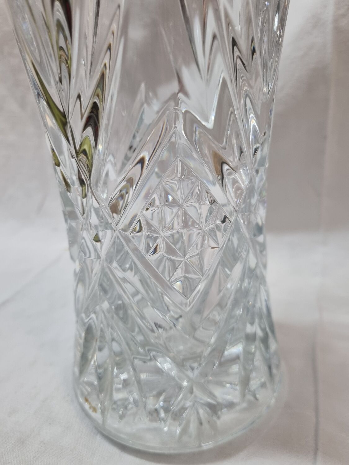 Arc crystal vase from 1980
