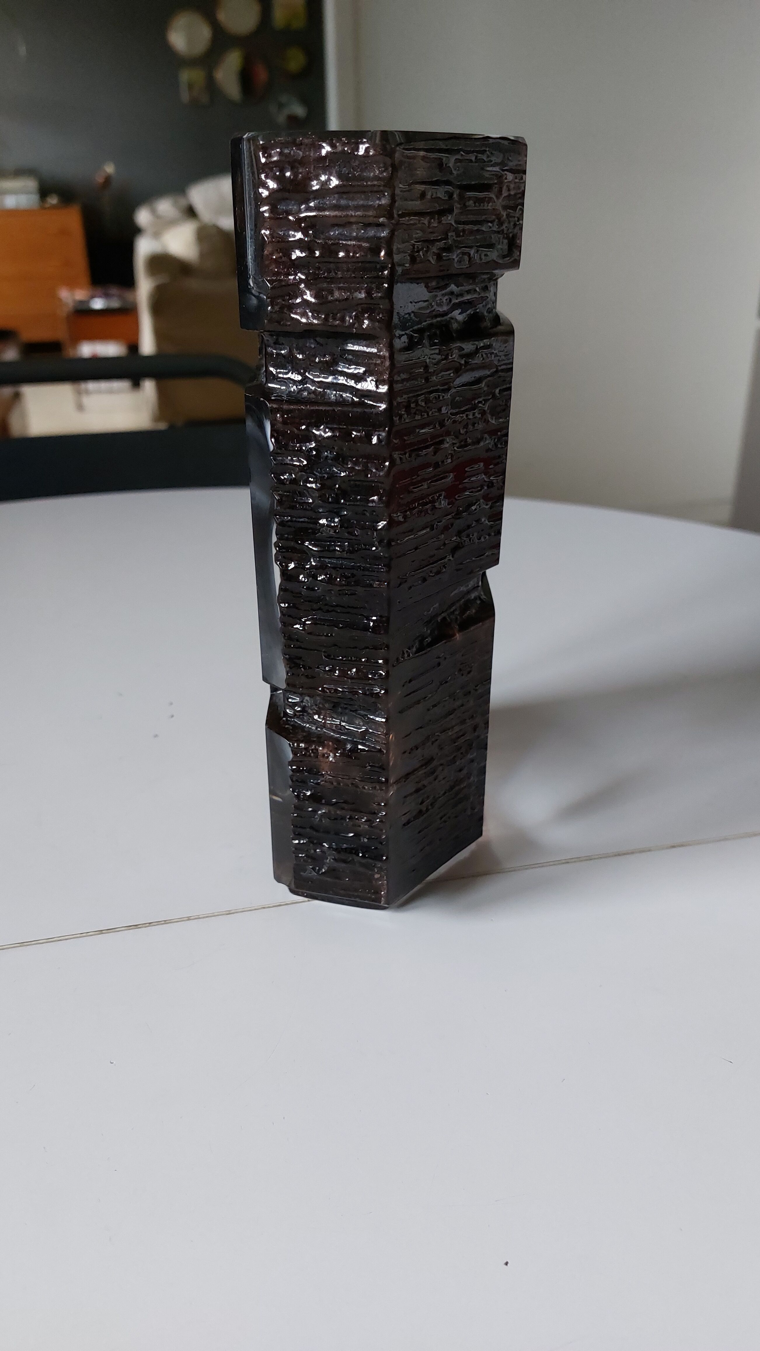 Daum vase france argos model by césar baldaccini - school of nice