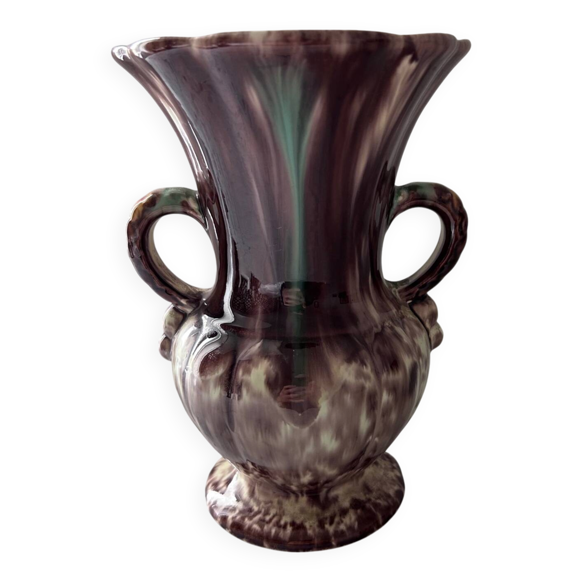 Retro handle vase