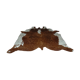 Carpet skin of cow 195x226cm