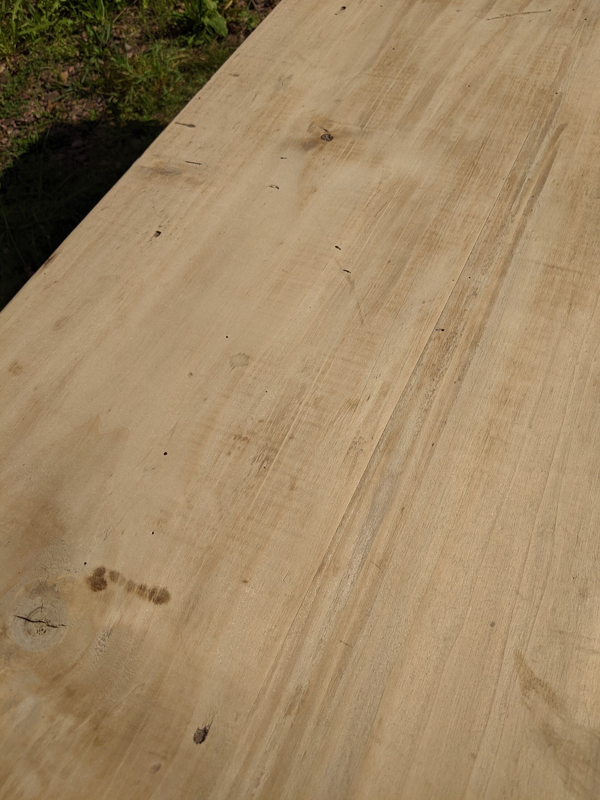 Ancienne grande table de ferme circa 1950