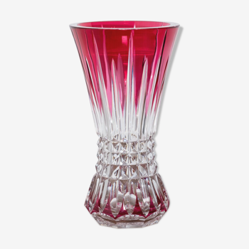 Vase Val Saint Lambert en cristal