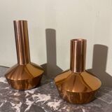 Designer candle holder duo
