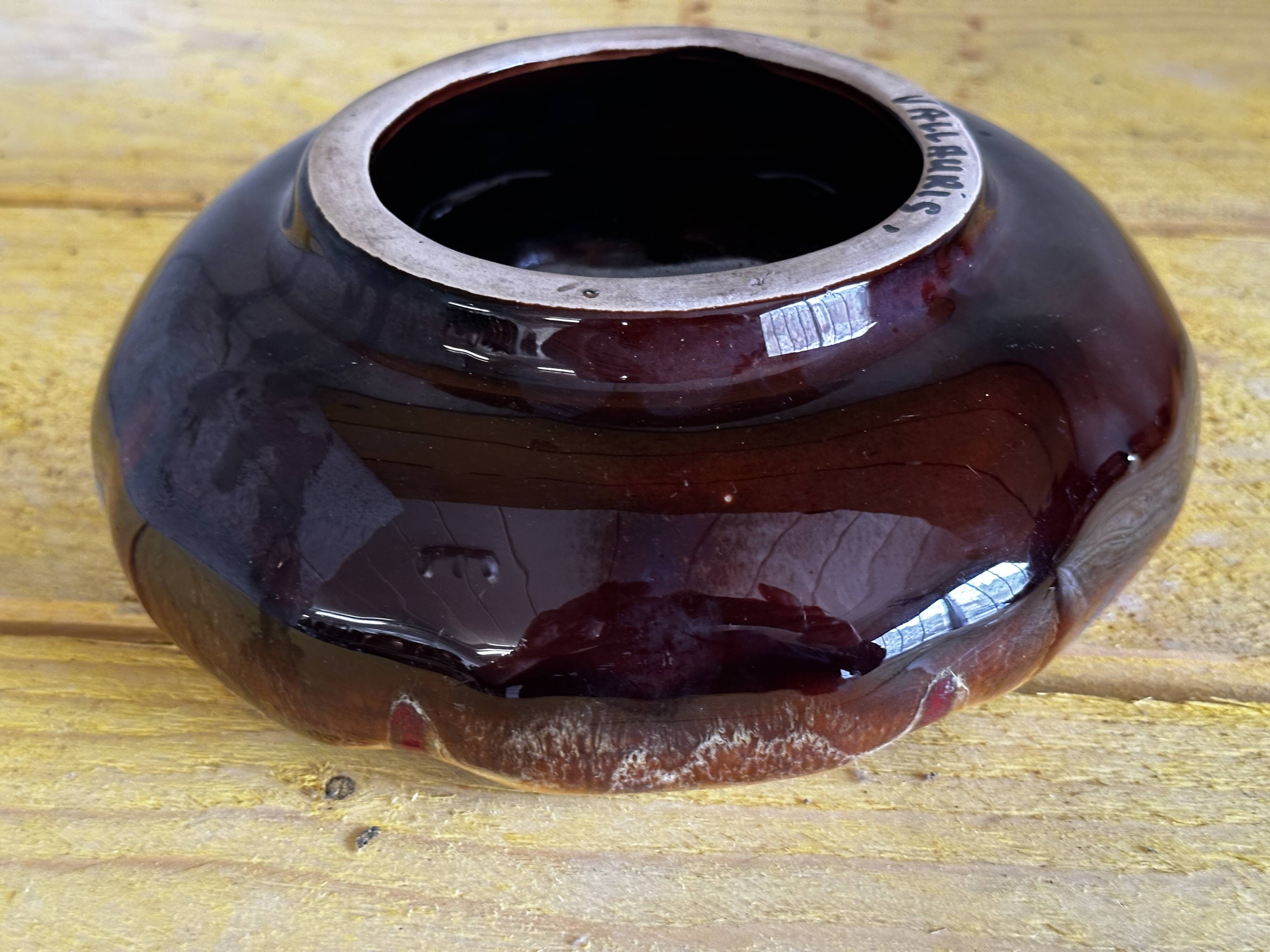 Vintage Vallauris Ceramic Trinket Dish/Ashtray