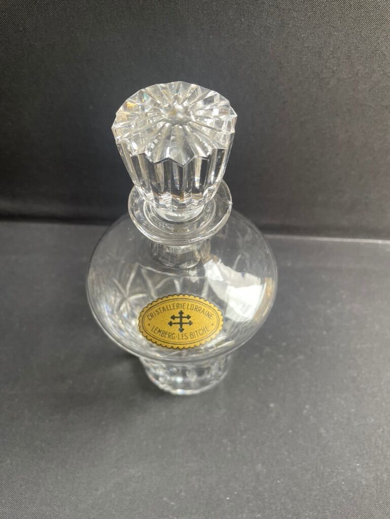 Liquor decanter – Cristallerie de Lorraine