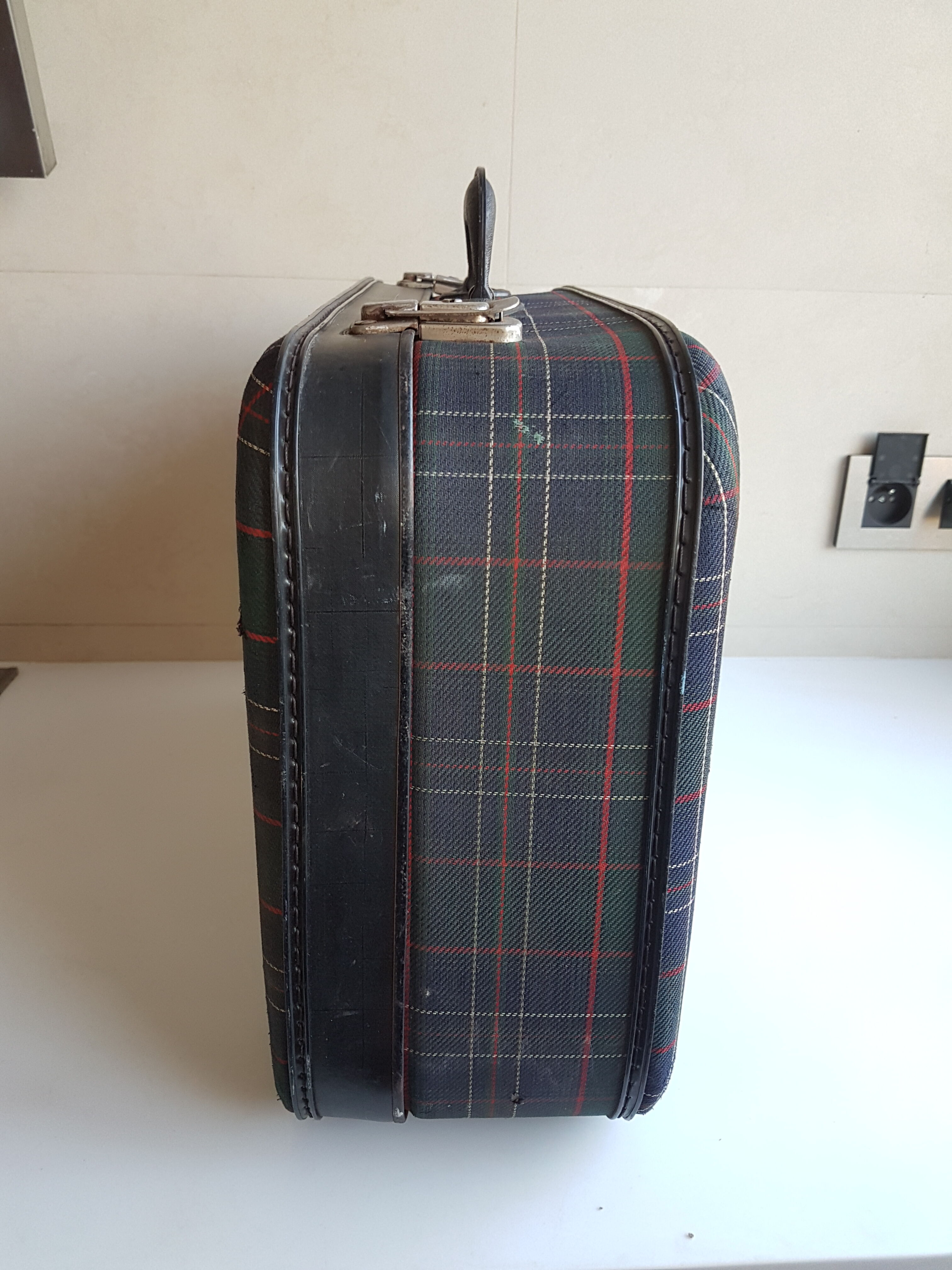 Vintage Scottish suitcase