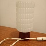 Scandinavian teak table lamp