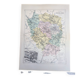 Map of Seine and Oise, printed in 1883.